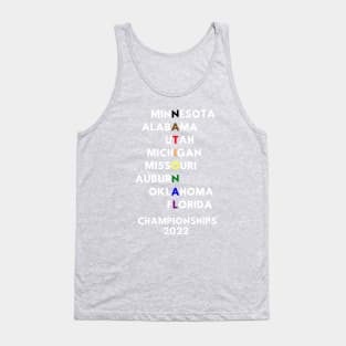 NCAA Nationals 2022 Rainbow Tank Top